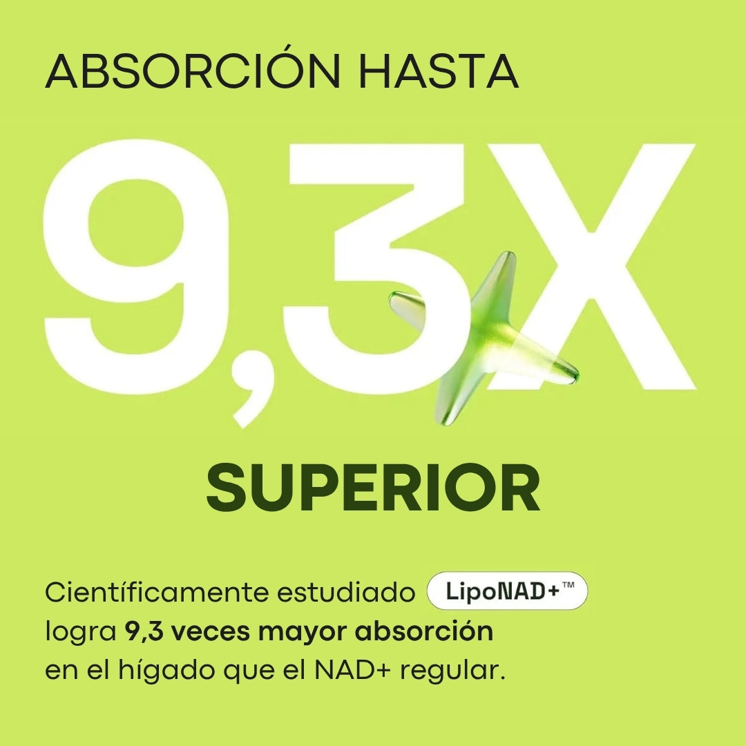 SUPLEMENTO NAD + RESVERATROL ADVANCED + ENVIO GRATIS